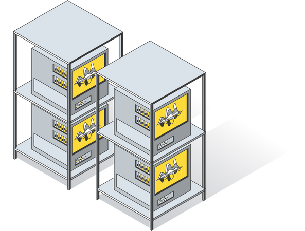 Data Center  Illustration