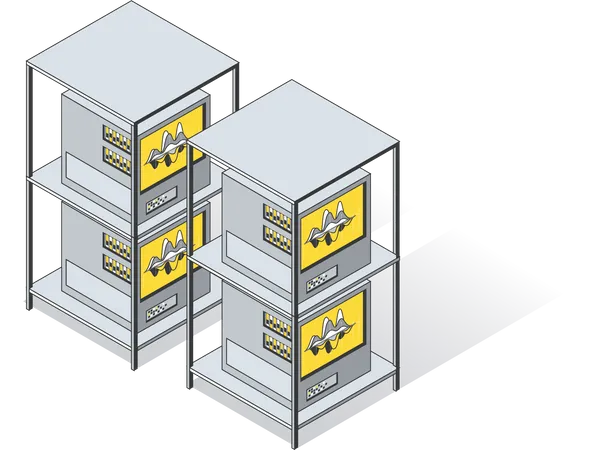 Data Center  Illustration