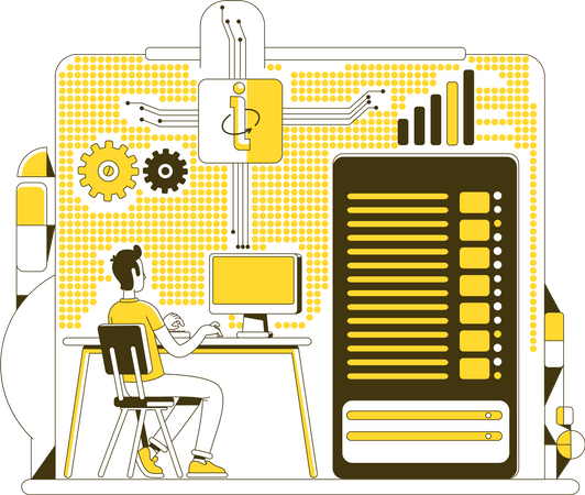 Data center  Illustration