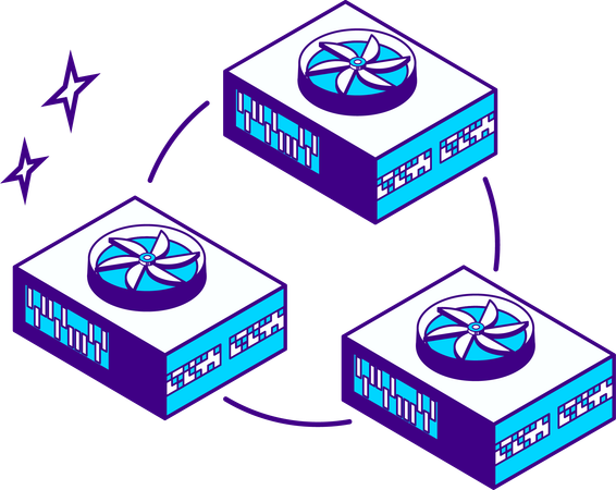 Data center  Illustration