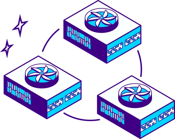 Data center  Illustration