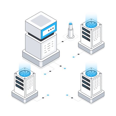 Data center  Illustration