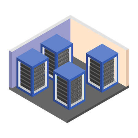 Data center  Illustration