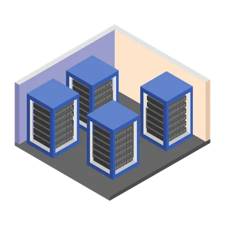 Data center  Illustration