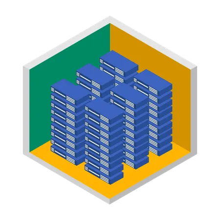 Data center  Illustration