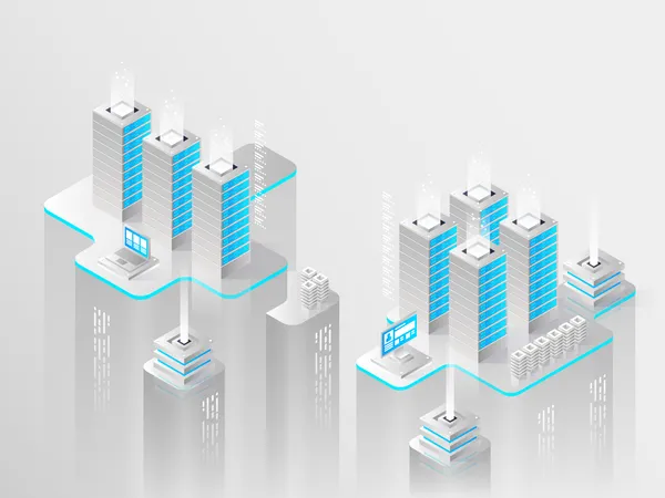 Data Center  Illustration