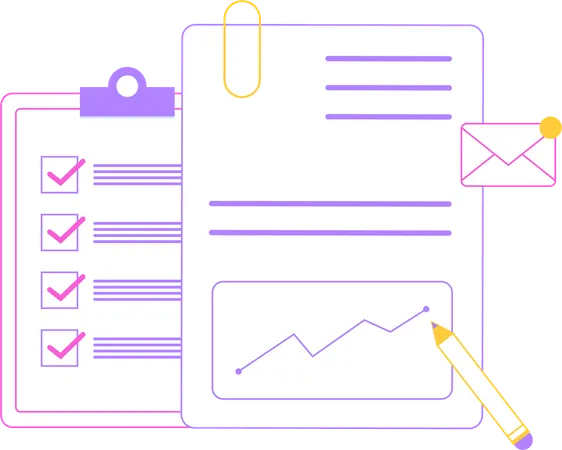 Data Checking And Analyzing  Illustration