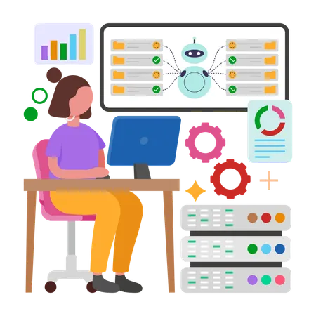 Data Driven Automation  Illustration