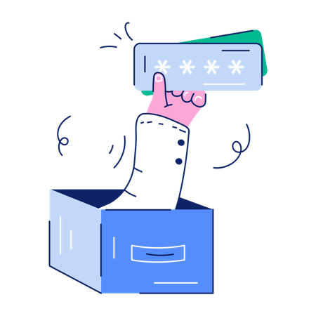 Data Encryption  Illustration