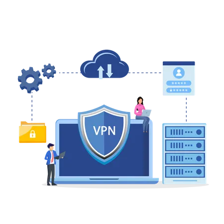 Data Encryption  Illustration