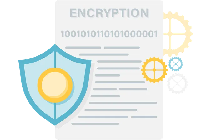 Data Encryption Key  Illustration