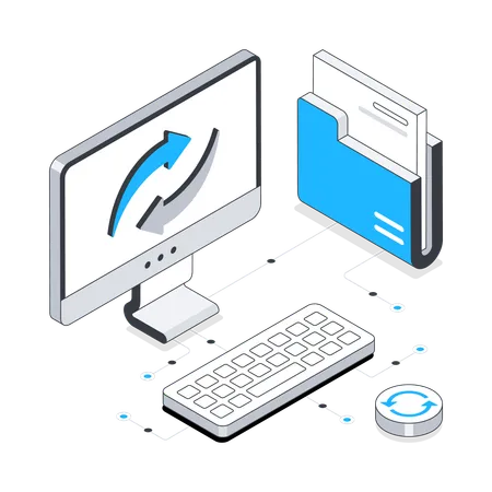 Data Exchange  Illustration