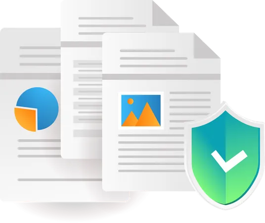 Data file security  Illustration