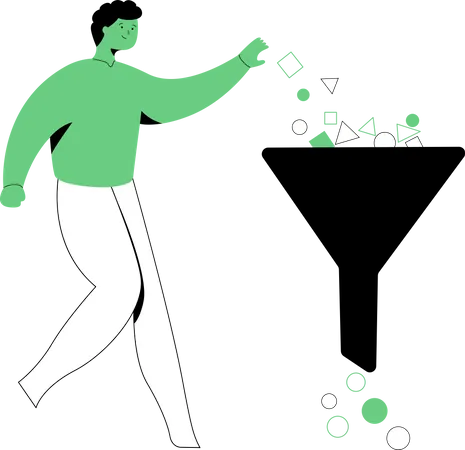Data filtering  Illustration