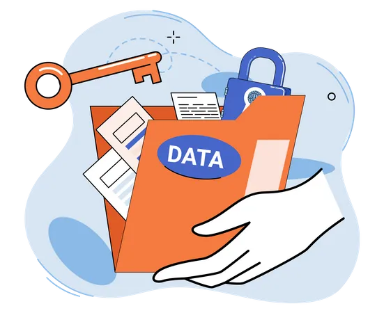 Data folder security  Illustration