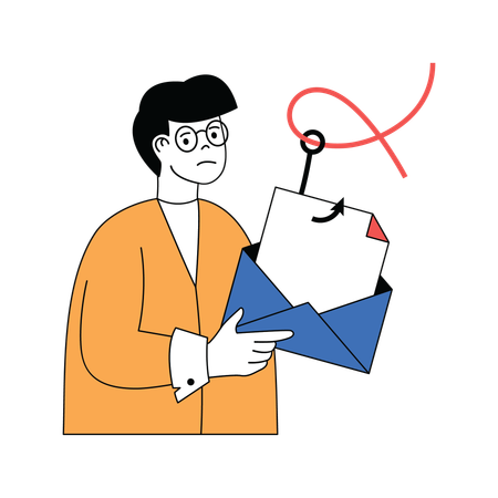Data hacking  일러스트레이션