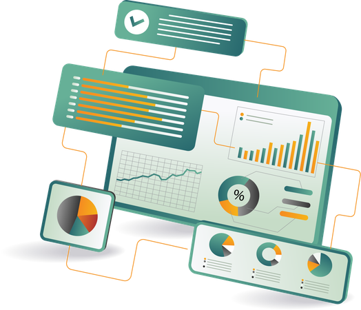 Data interpretation and analysis  Illustration