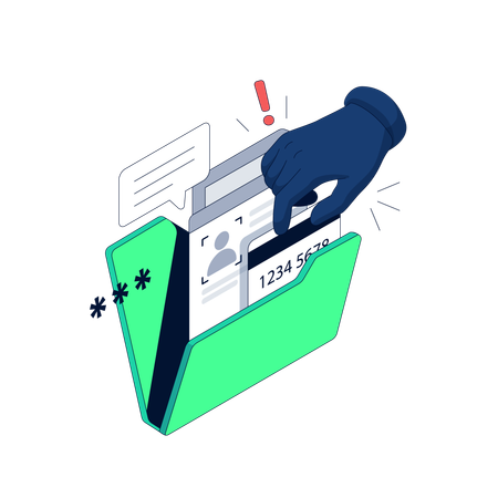 Data Leak  Illustration