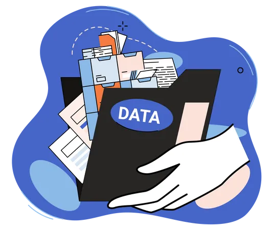 Data management Illustration