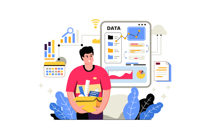 Data Management  Illustration