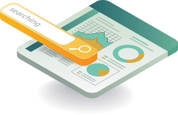 Data management and business research  Illustration