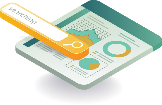 Data management and business research  Illustration