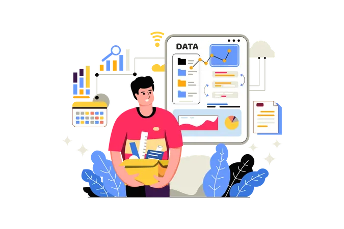 Data Management  Illustration