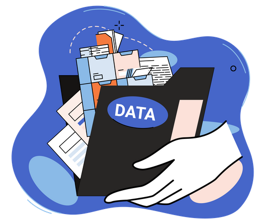 Data management  Illustration