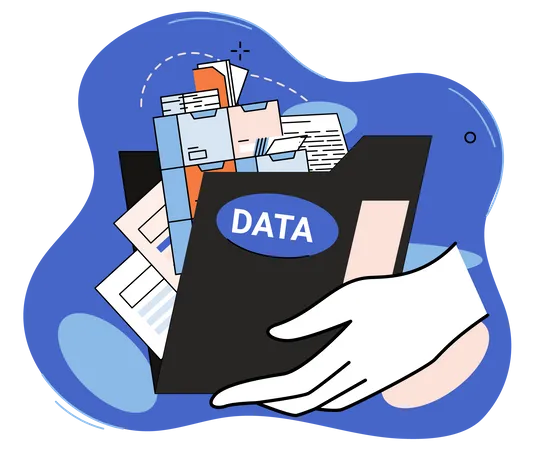 Data management  Illustration