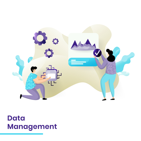 Data Management  Illustration