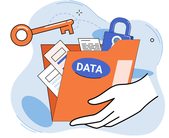 Data management  Illustration