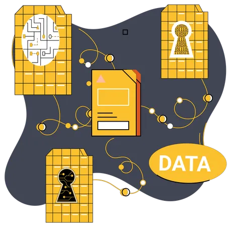 Data management  Illustration