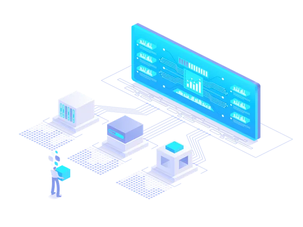 Data management  Illustration