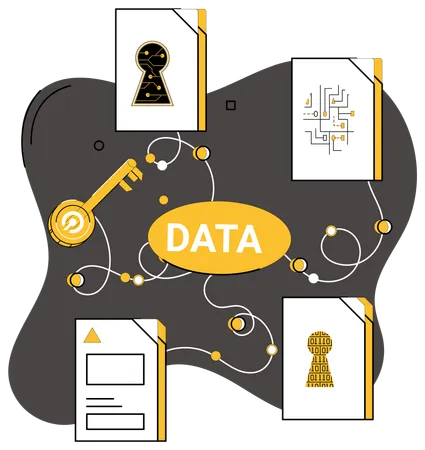 Data management  Illustration