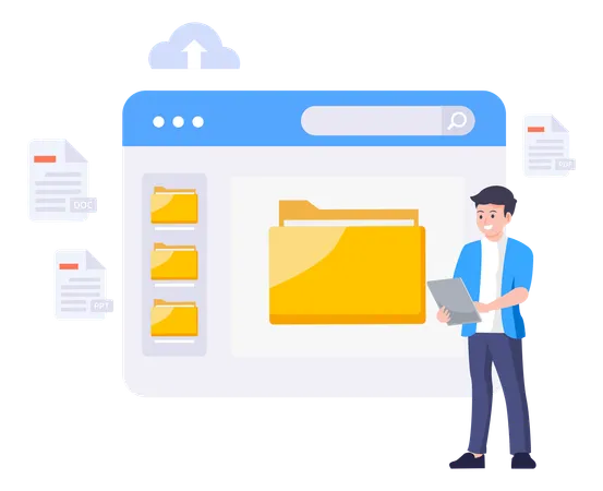 Data Management  Illustration