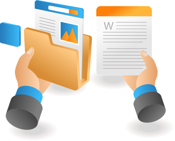 Data management  Illustration