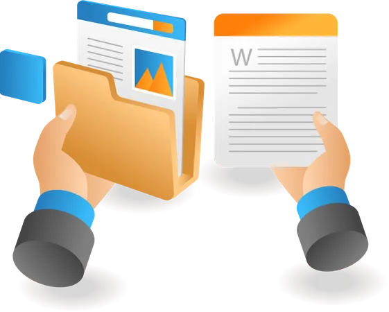 Data management  Illustration