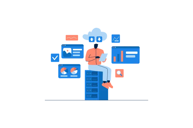 Data Management  Illustration