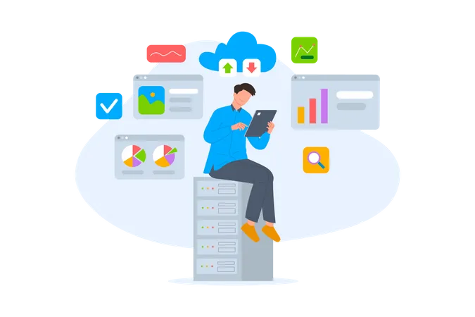 Data Management  Illustration