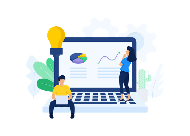 Data Management  일러스트레이션