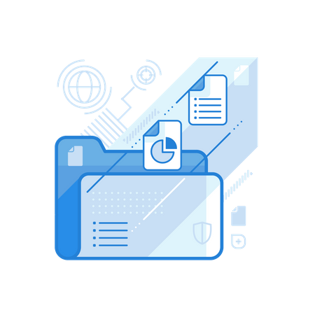 Data Management  Illustration