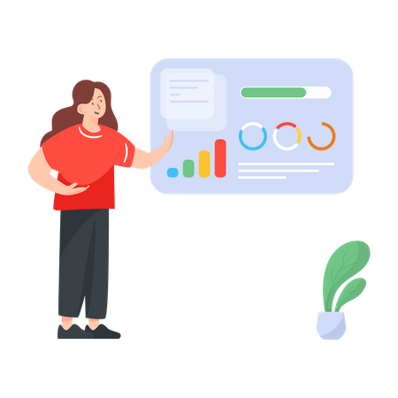 Data Marketing  Illustration