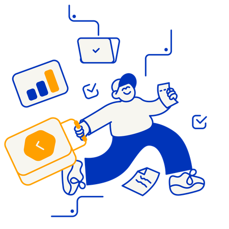 Data migration  일러스트레이션