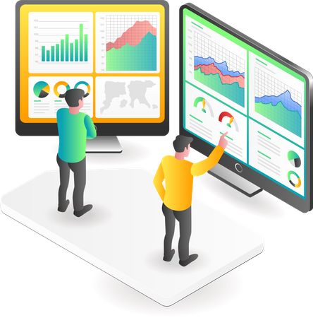 Data monitoring  Illustration