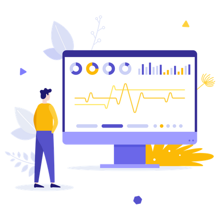 Data Monitoring  Illustration