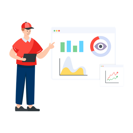 Data monitoring  Illustration