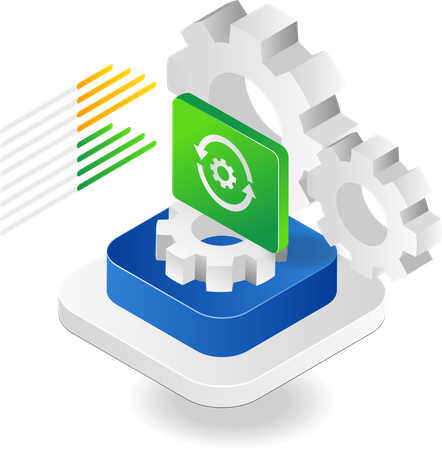 Data monitoring process  Illustration