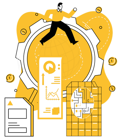 Data Pattern Recognition  Illustration