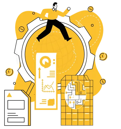 Data Pattern Recognition  Illustration