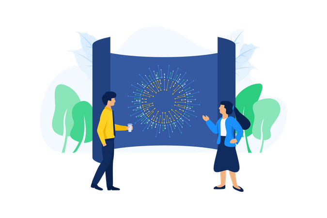 Data Presentation  일러스트레이션